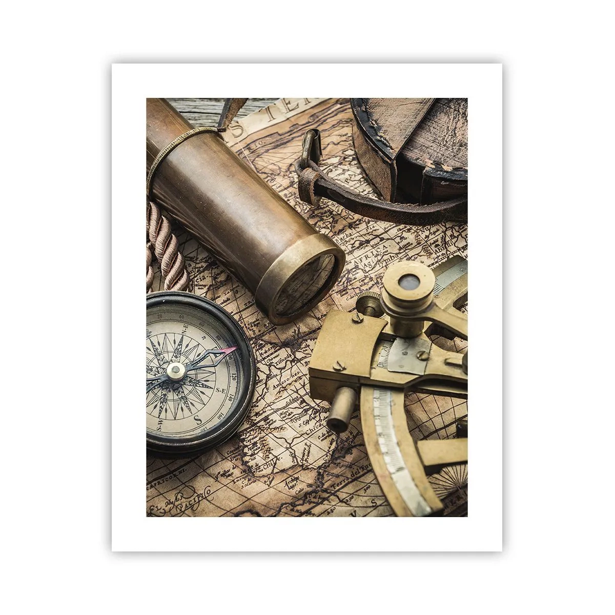 Plakat - Fastlægge kursen - 40x50 cm