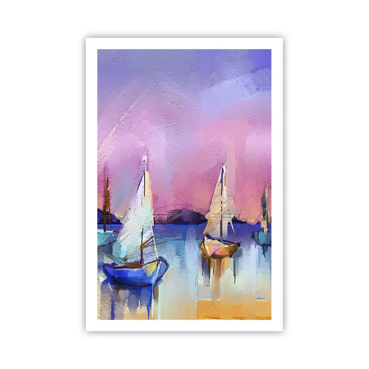 Plakat - Retning: brede farvande - 61x91 cm