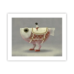 Plakat - Rybonski rytter - 50x40 cm