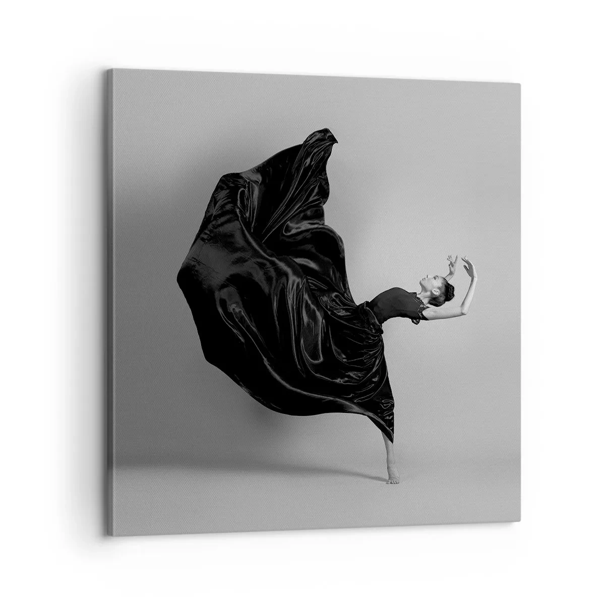 Lærredstryk - Billede på lærred - Bevinget af musik - 60x60 cm