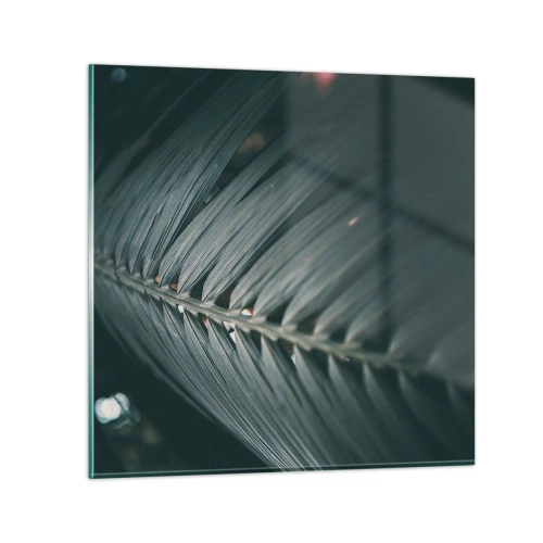 Billede på glas - Naturens præcision - 70x70 cm