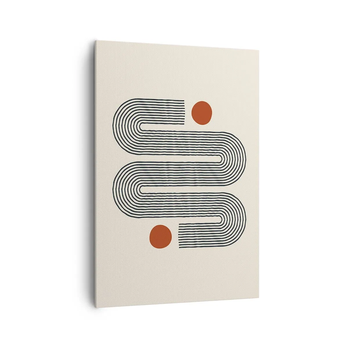 Lærredstryk - Billede på lærred - Fra start til slut - 70x100 cm