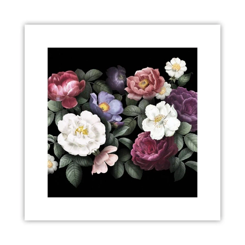 Plakat - Fra en engelsk have - 30x30 cm
