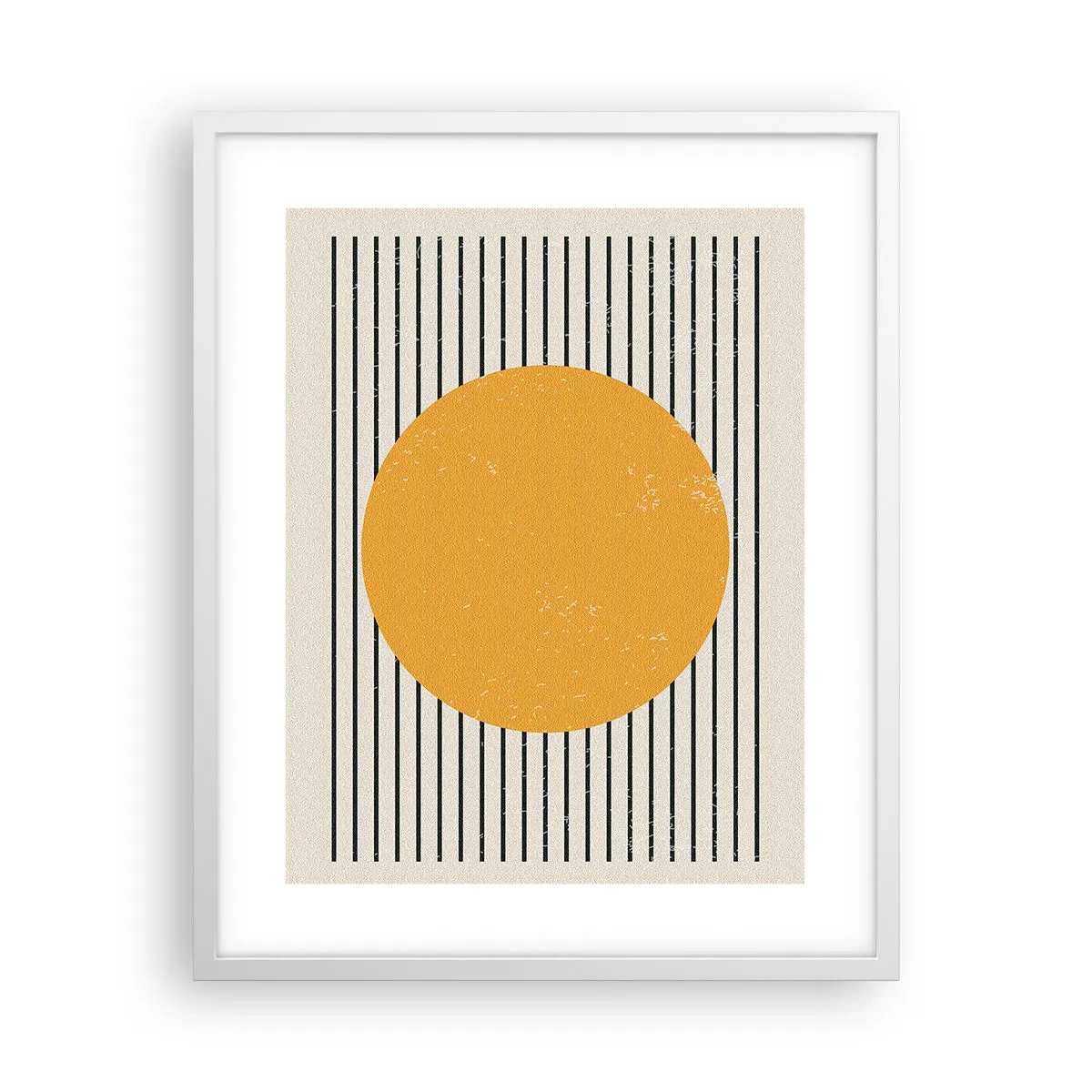 Plakat i hvid ramme - Enkelthedens kraft - 40x50 cm