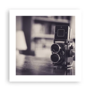Plakat - Magien i et gammelt fotografi - 40x40 cm