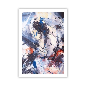 Plakat - Abstraktionens vanvittige dans - 50x70 cm