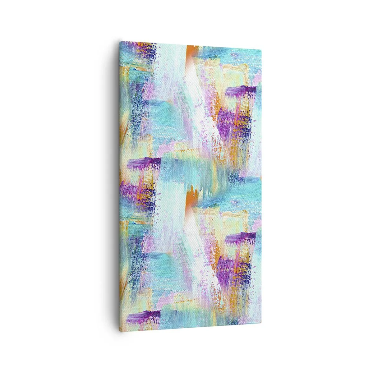 Lærredstryk - Billede på lærred - Munter mazel topper - 55x100 cm
