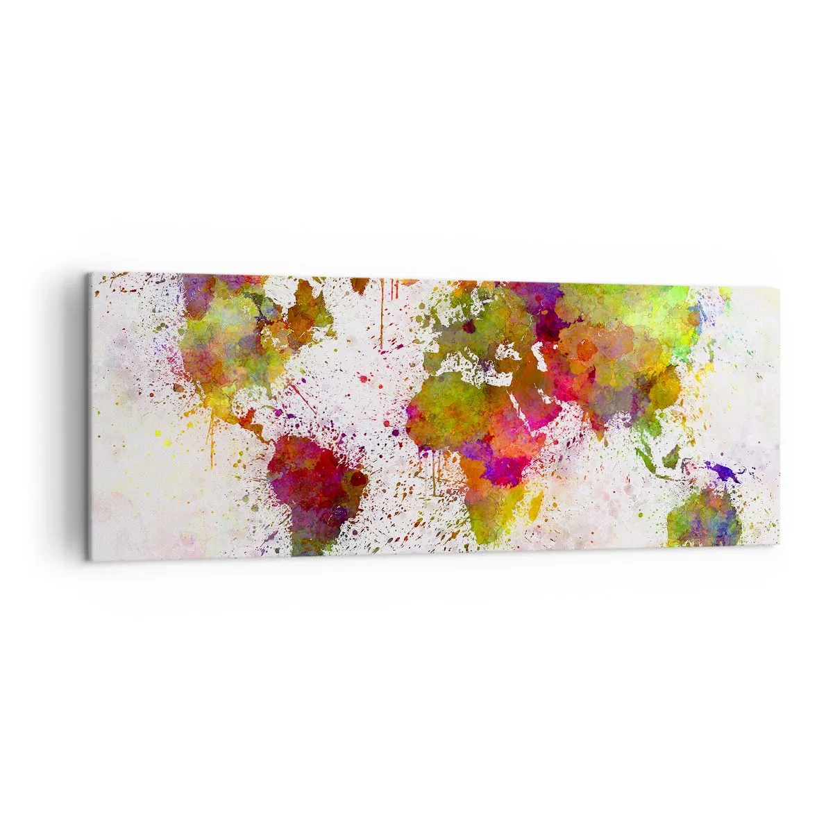 Lærredstryk - Billede på lærred - På en eller anden måde gik det bare godt - 140x50 cm