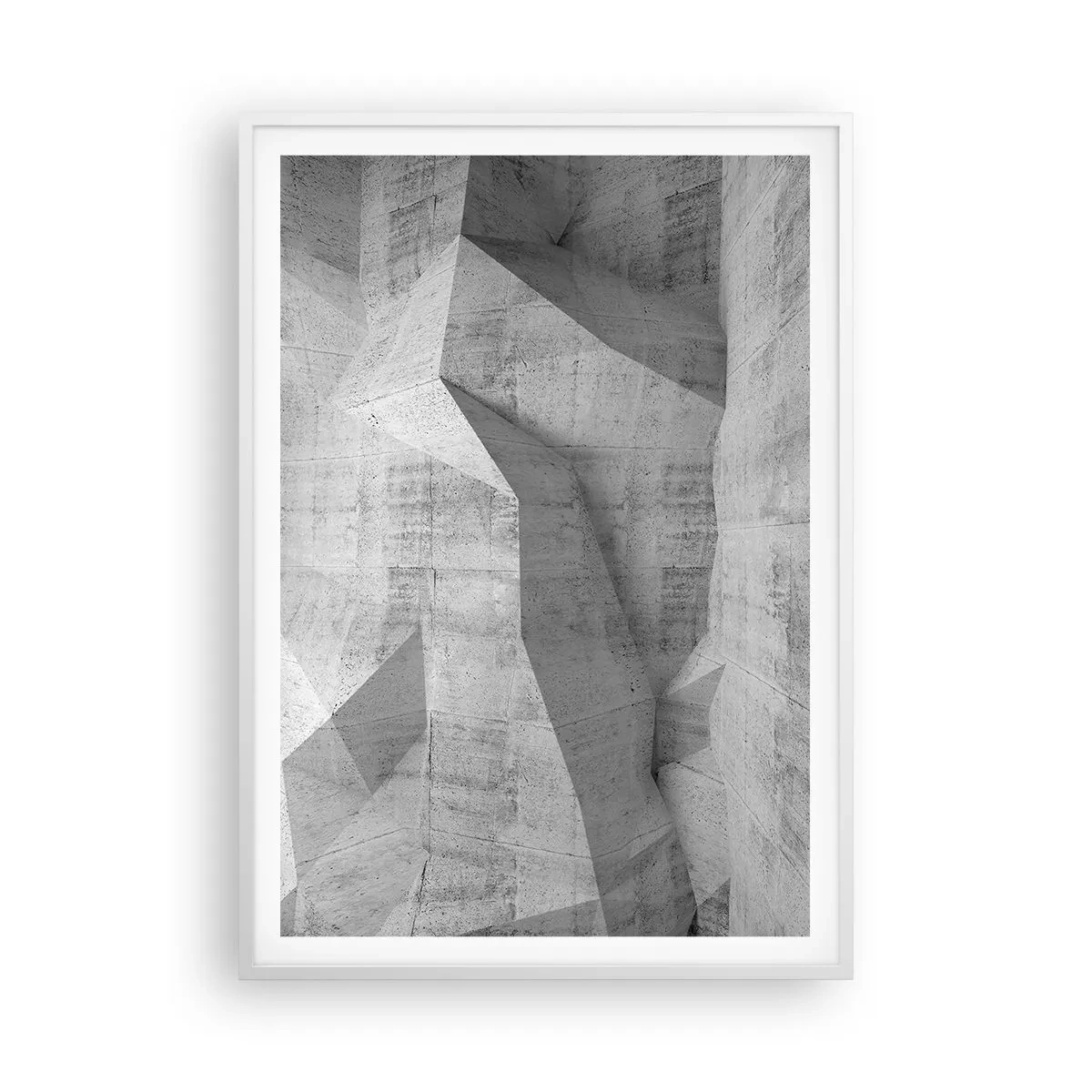 Plakat i hvid ramme - En ægte udfordring - 70x100 cm