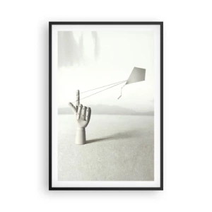 Plakat i sort ramme - Styrkeprøve - 61x91 cm
