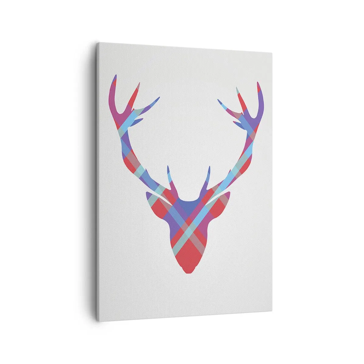 Lærredstryk - Billede på lærred - Skotsk hjort - 50x70 cm