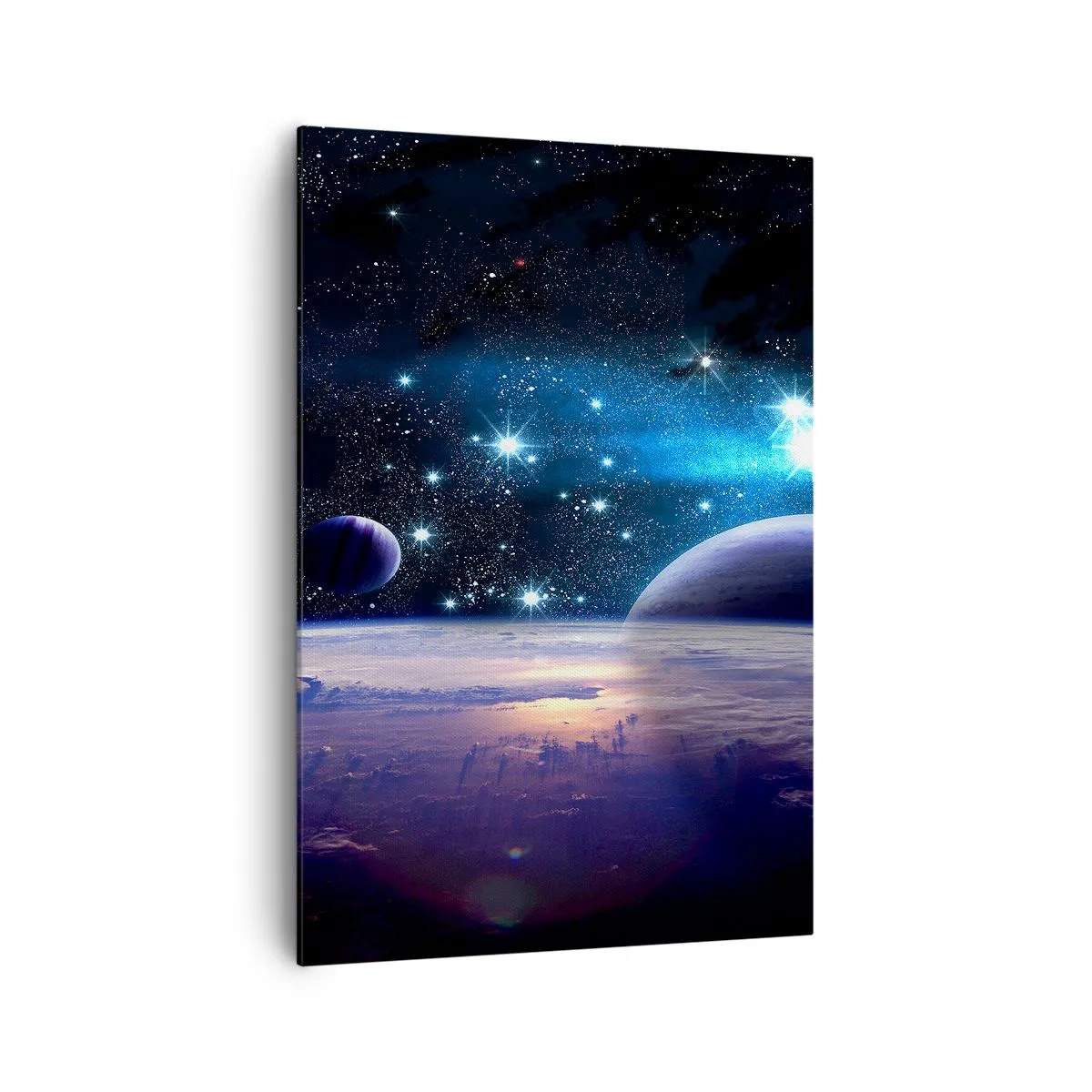 Lærredstryk - Billede på lærred - Er du stadig alene? - 70x100 cm