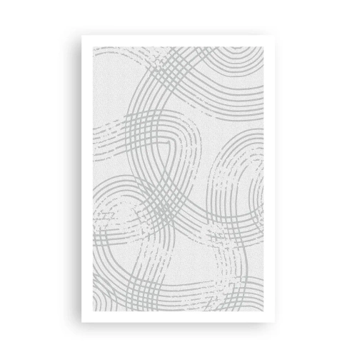 Plakat - Der er ingen lige vej - 61x91 cm