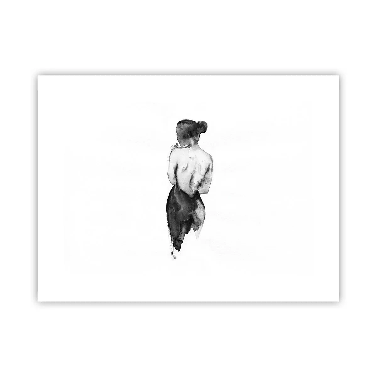 Plakat - Med hende forsvinder verden - 40x30 cm