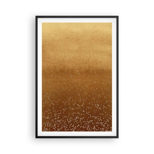 Plakat i sort ramme - Lysets fødsel - 61x91 cm