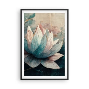 Plakat i sort ramme - Søens stjerner - 61x91 cm