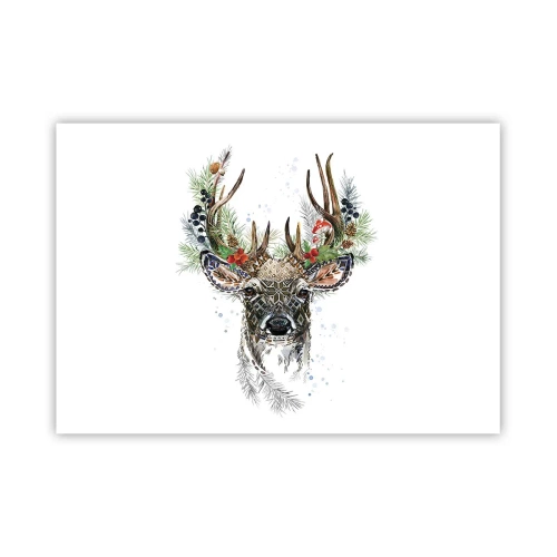 Plakat - I festlig påklædning - 100x70 cm