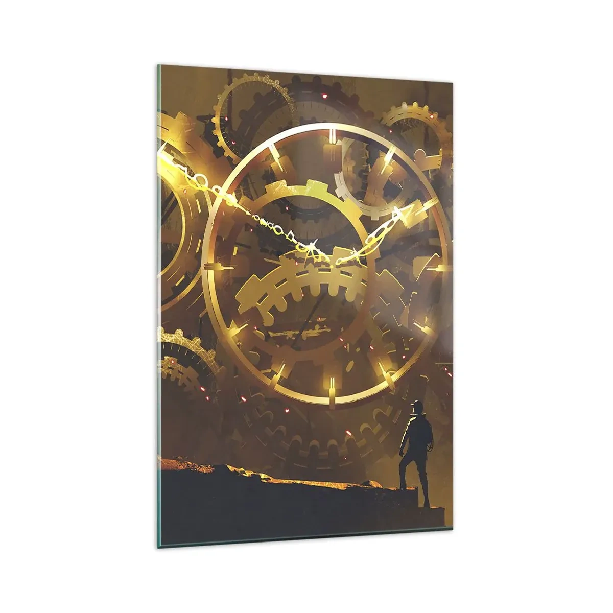 Billede på glas - Ved tidens kilde - 80x120 cm