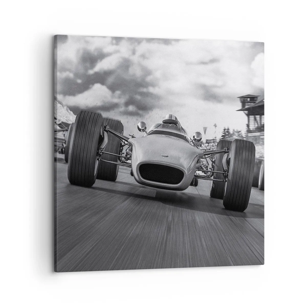 Lærredstryk - Billede på lærred - Der er kraft! - 50x50 cm