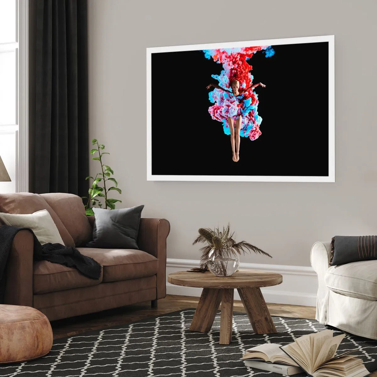 Plakat - I fuld blomstring - 70x50 cm