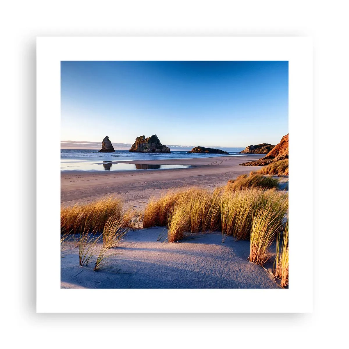 Plakat - For dem, der søger ro - 40x40 cm