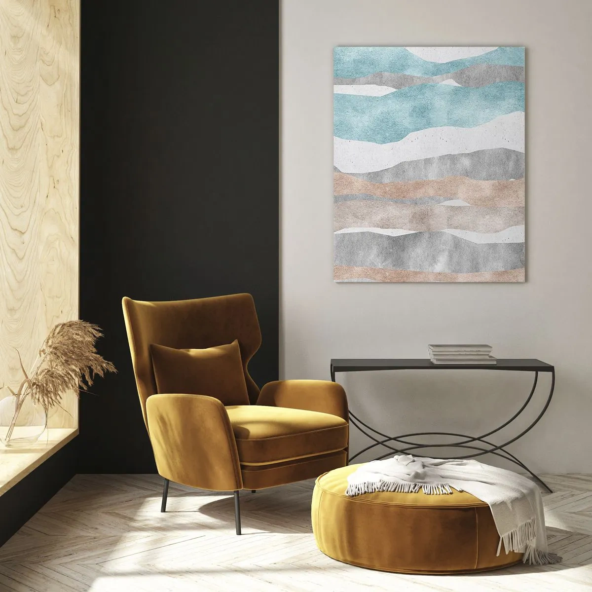 Billede på glas - En undersøgelse af intimitet - 50x70 cm