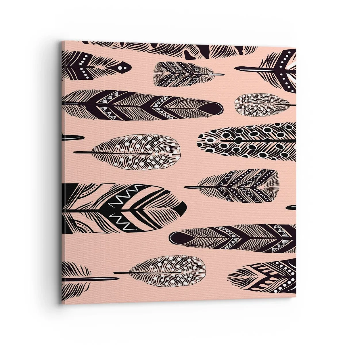 Lærredstryk - Billede på lærred - Indisk samling - 70x70 cm