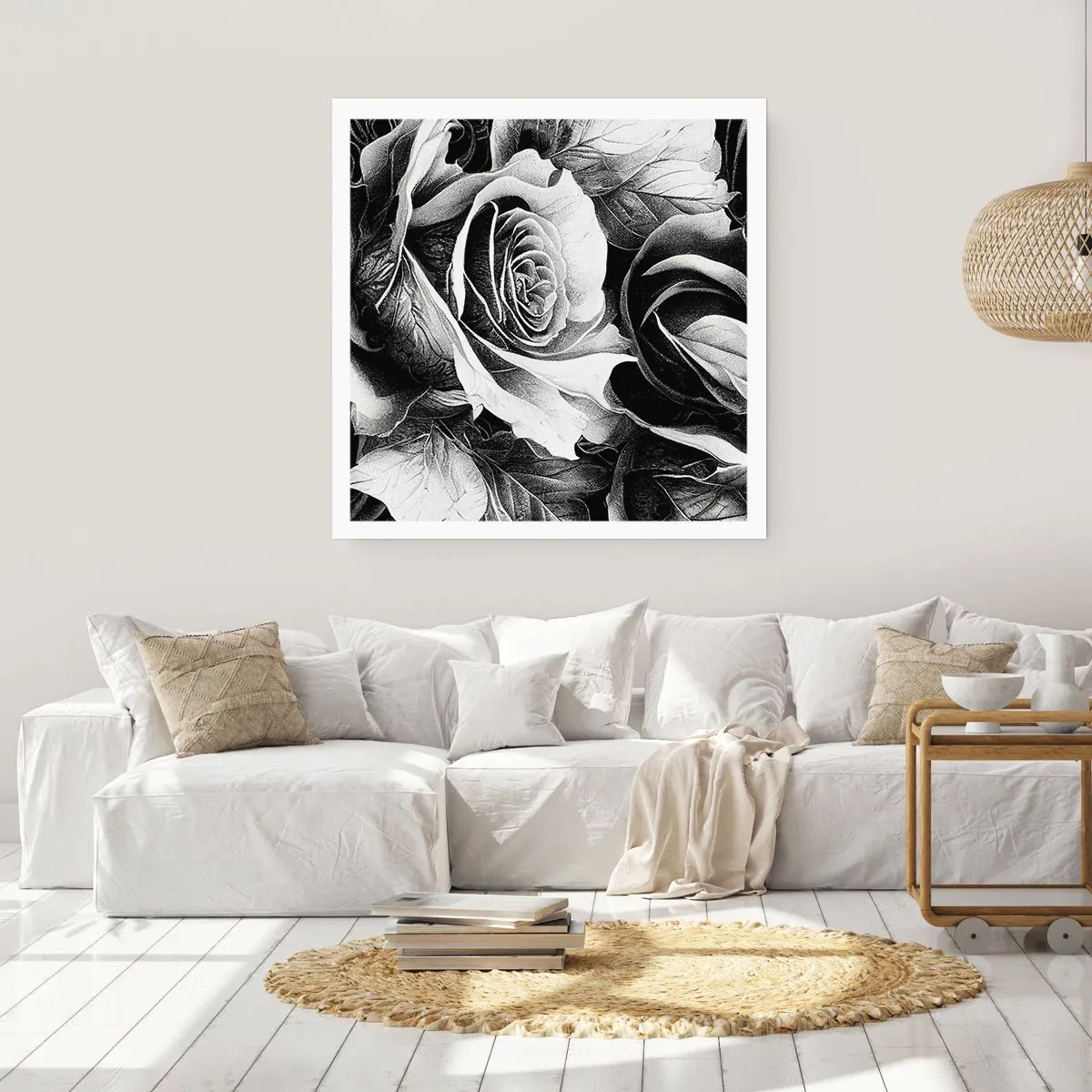 Plakat - Altid dronning - 40x40 cm
