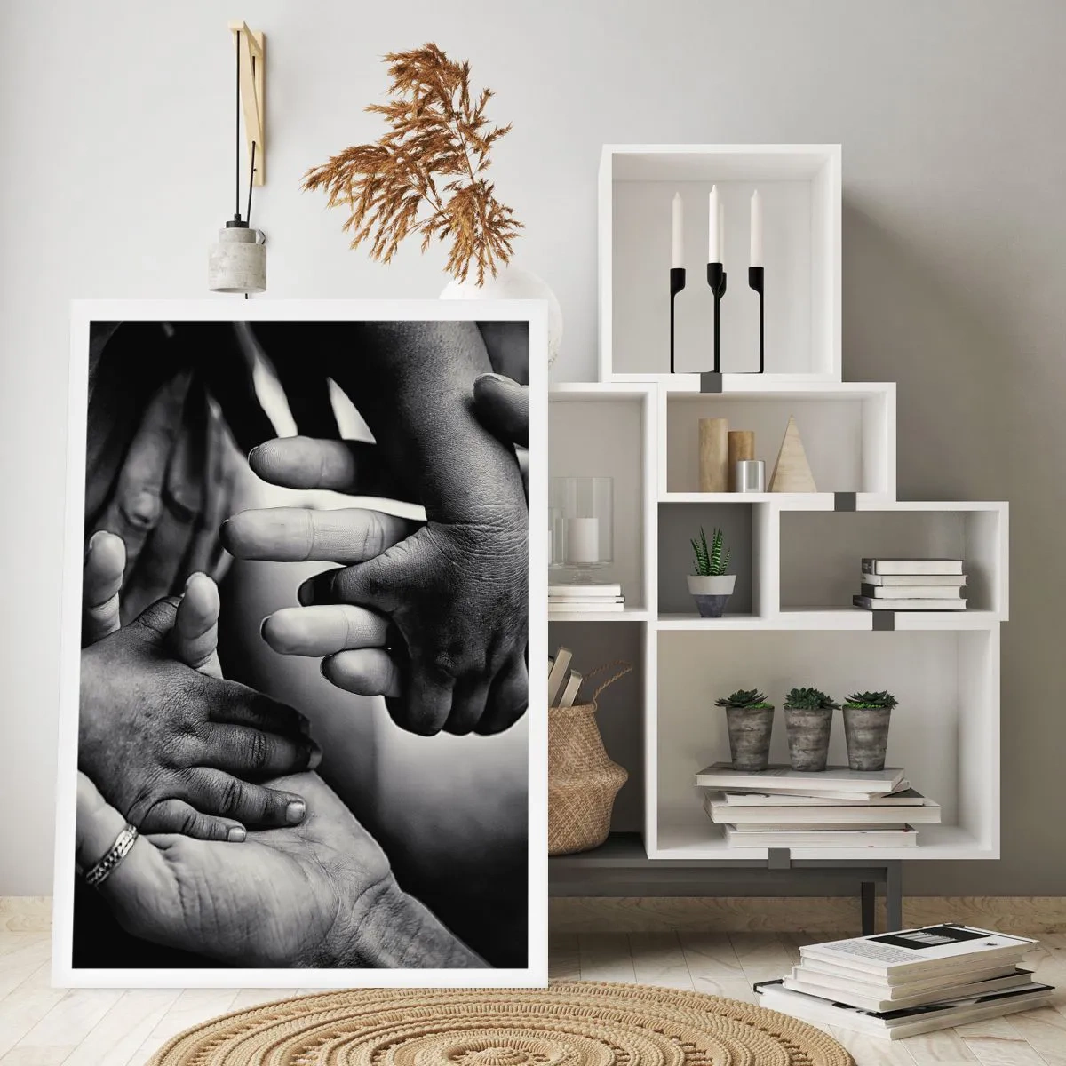 Plakat - At være menneske - 40x50 cm