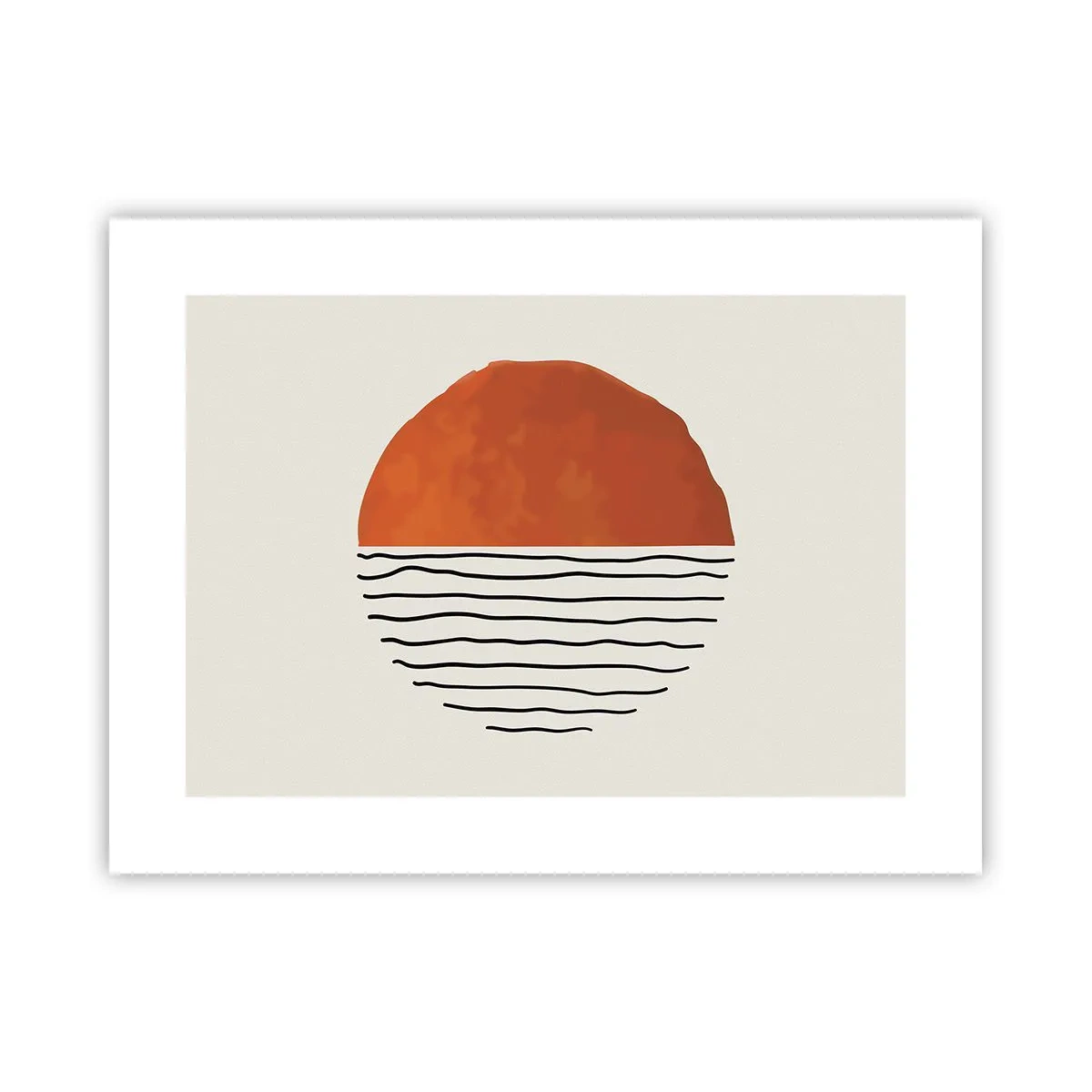 Plakat - I en japansk atmosfære - 40x30 cm