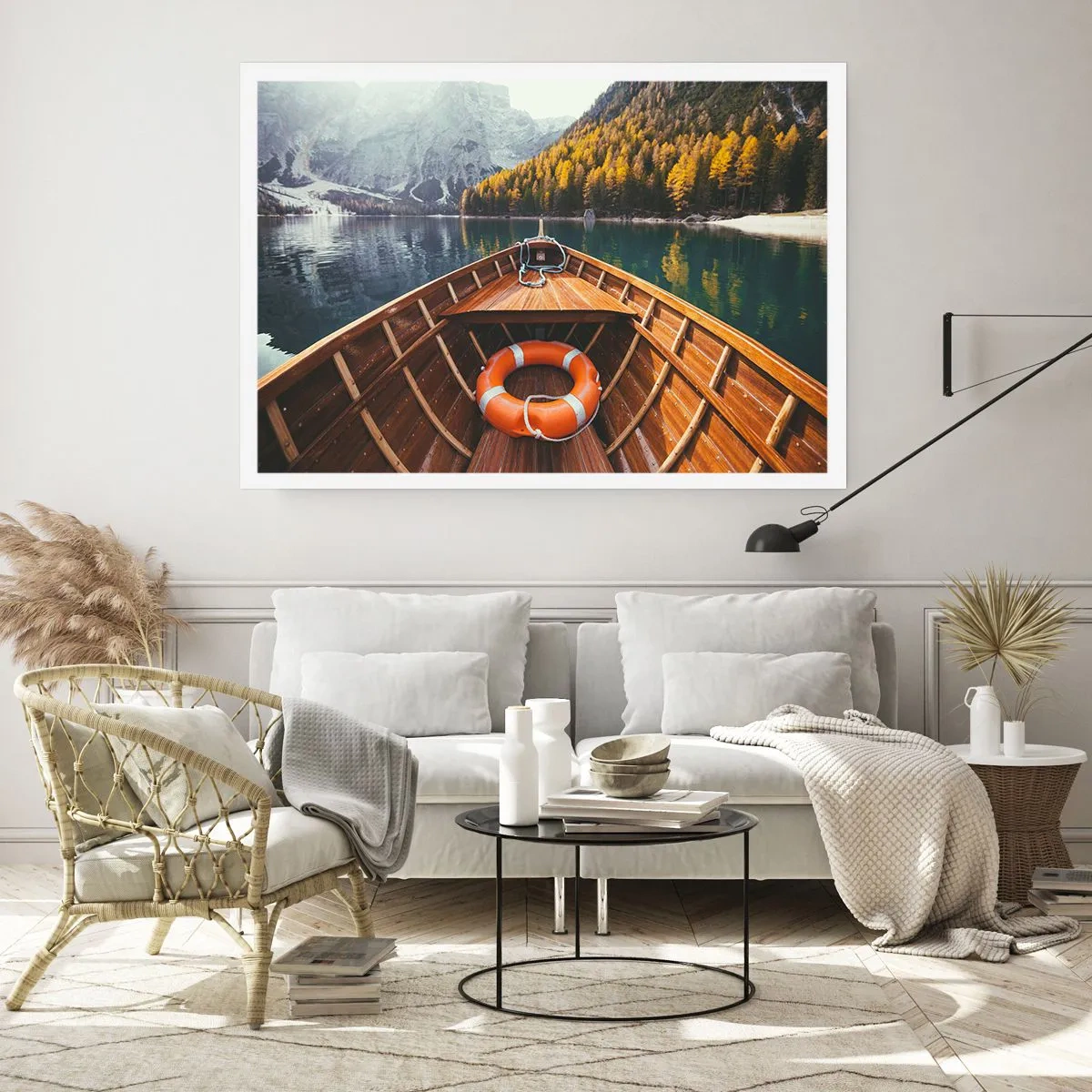 Plakat - Bjergtur - 70x50 cm