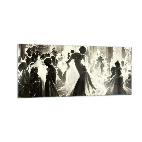 Billede på glas - Den store maskerade - 100x40 cm