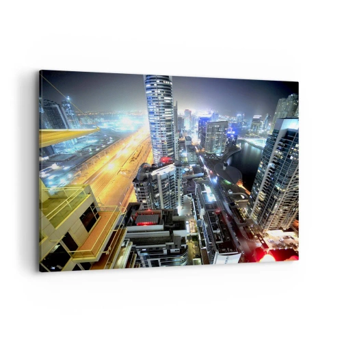 Lærredstryk - Billede på lærred - Et mirakel i ørkenen - 100x70 cm