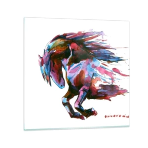 Billede på glas - I henrykkelse - 60x60 cm