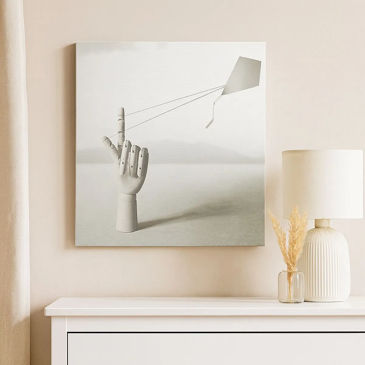 Lærredstryk - Billede på lærred - Styrkeprøve - 30x30 cm