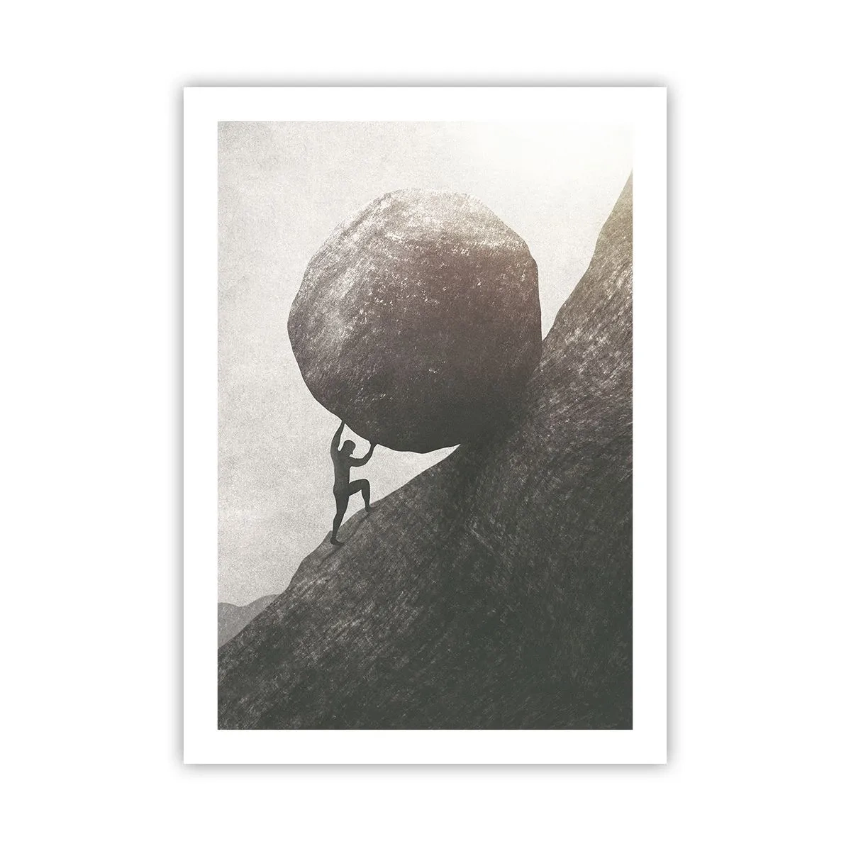 Plakat - Jeg tror mod al forventning - 50x70 cm