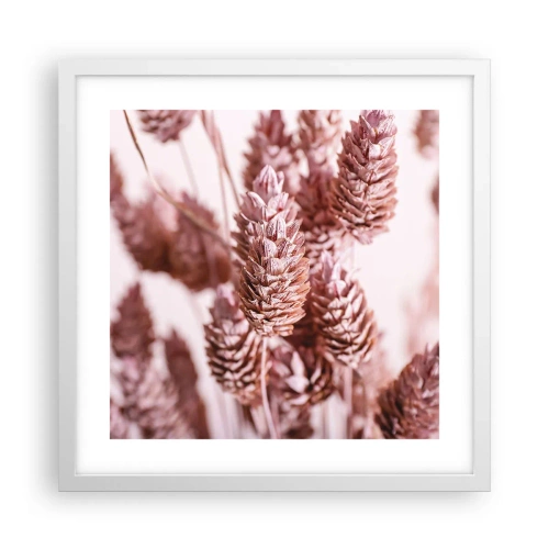 Plakat i hvid ramme - Tilsyneladende ubemærket - 40x40 cm