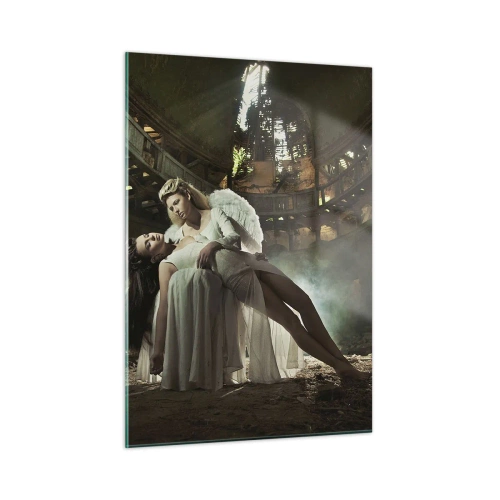 Billede på glas - Ånden i det gamle teater - 50x70 cm