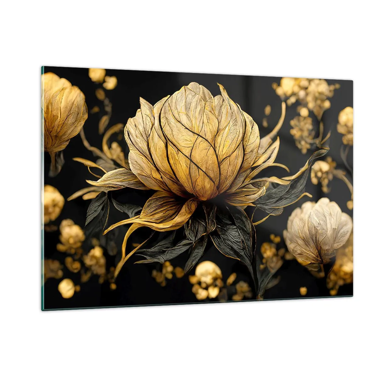 Billede på glas - Subtil skrøbelighed - 120x80 cm