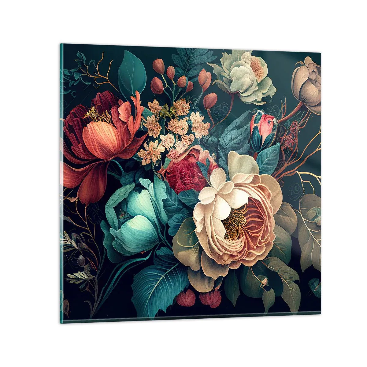 Billede på glas - Charme fra det 19. århundrede - 60x60 cm