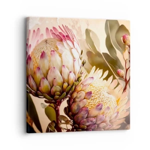 Lærredstryk - Billede på lærred - Ømt omfavnet - 30x30 cm