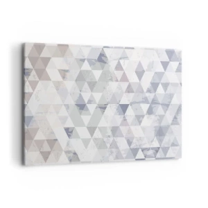 Lærredstryk - Billede på lærred - I takt på tre - 100x70 cm