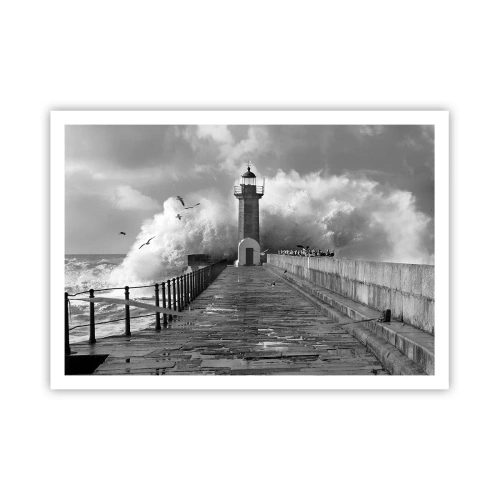 Plakat - Frygtløs  - 100x70 cm