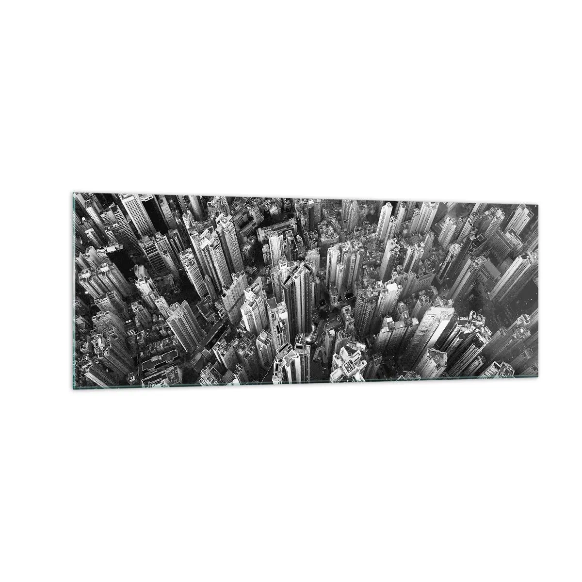 Billede på glas - Stadig højere og højere - 140x50 cm