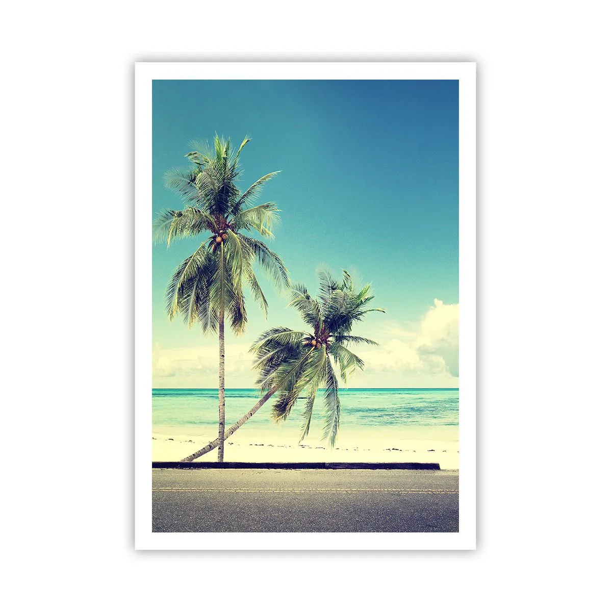 Plakat - Ferietid til at starte - 70x100 cm