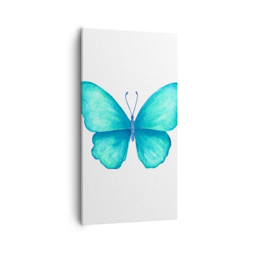 Lærredstryk - Billede på lærred - Turkis af natur - 55x100 cm