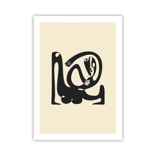Plakat - Næsten Picasso - 50x70 cm