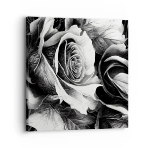 Lærredstryk - Billede på lærred - Altid dronning - 30x30 cm