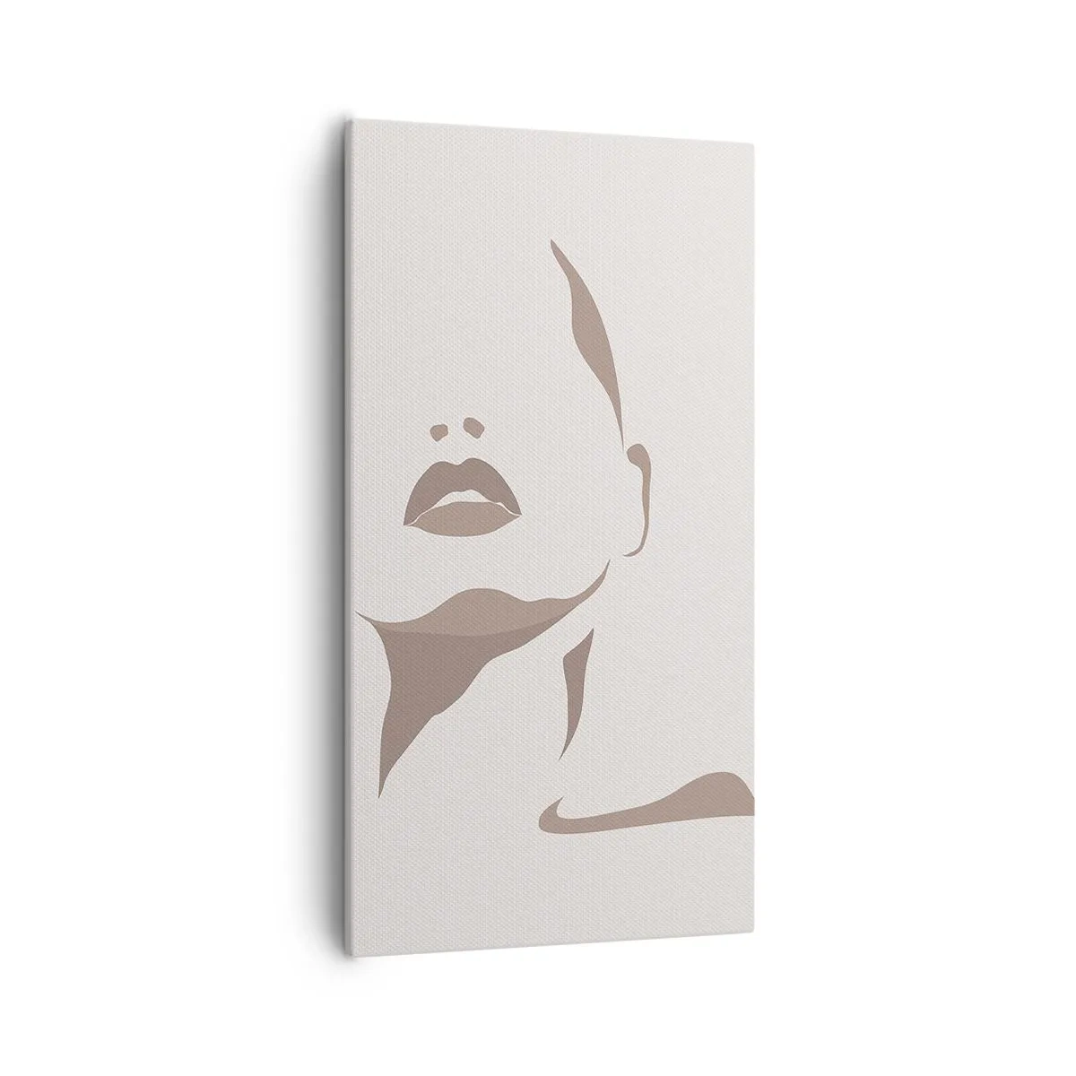 Lærredstryk - Billede på lærred - Skabt af lys og skygge - 55x100 cm