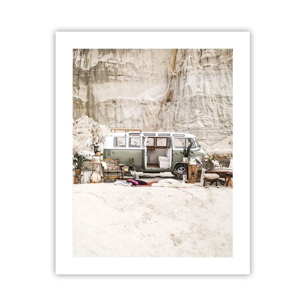 Plakat - Tid til at starte rejsen - 40x50 cm